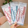 Artefato para Trançar Cabelo Infantil Agulha Puxa Cabelo Puxar Cabelo de Menina Acessório de Cabelo Elástico de Cabelo Elástico de Cabelo Pente Ferramenta de Enrolar Cabeça Redonda
