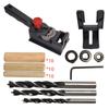 WM10 dispositivo de fixação de limite de posicionamento para perfuração em marcenaria com furo kit de anéis limitadores para brocas 3-12mm para marcenaria DIY
