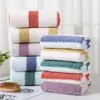 Toalla de Felpa Coralina de Comercio Exterior Toalla de Baño Piña Cuadros Borde Cortado Encaje Set Absorbente Suave Espesada Toalla de Baño de Regalo