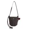 Bolso Cruzado tipo Saco Casual de Diseño Único para Mujer 2025 Invierno Nuevo Bolso de Hombro Cruzado Versátil de Alta Calidad