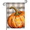 Bandera de Jardín Nueva de Otoño Más Vendida en Amazon 2024 Hoja de Arce Calabaza Temporada de Cosecha Decoración de Jardín Granja
