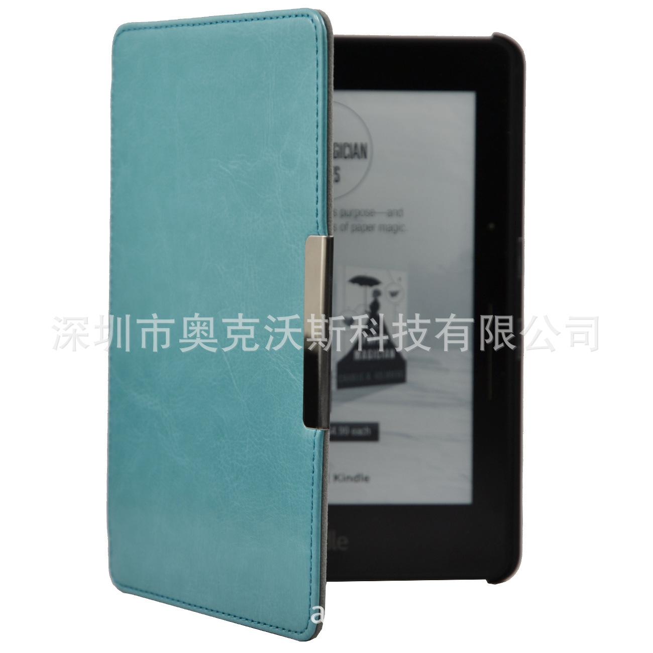 Kindle voyage疯马车线天蓝 (1)