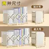 Soporte retráctil para libros con portalápices, estante integrado para almacenamiento de libros de escritorio, separador para libros para estudiantes de secundaria, estantería de escritorio