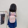 Bolso Nuevo Transfronterizo para Niños con Orejas de Conejo, Linda Mochila de Moda Estilo Coreano de PU con Lentejuelas y Dibujos Animados, Reducción de Carga para Comercio Exterior