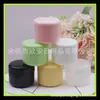 Botella de Mascarilla de 50g con Tapa Interior Botella Transparente para Mascarilla Capilar Botella de Crema Botella de Boca Ancha Caja para Pasta Caja para Pasta de Cera para el Cabello