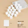 Mini Bloco de Esponja para Nail Art Esponja Puff de 10mm para Contorno de Blush Conjunto de Esponjas Quadradas Pequenas com Clipe de Pegada