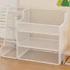 Portalápices inclinado, organizador de escritorio, caja de almacenamiento de papelería de oficina, organizador de escritorio para artículos varios, estante de almacenamiento para dormitorio estudiantil