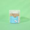 Cottonbuds Wood200 Boxed varas de madeira de duas cabeças varas de algodão cosmético desinfecção de alta temperatura cotonetes