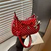 2026 Bolsa Transversal de Ombro Único Estilo Fresco para Mulheres, Pequena Bolsa de Ombro Estilo Coreano com Laço, Nova Bolsa de Mão para Mulheres
