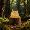 Famoso en Internet Lenguaje de las Flores Cristal de Energía Luminiscente Caja Sorpresa Regalo Pequeño Creativo de Moda Adorno Decorativo de Oficina
