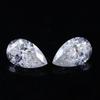 Moissanita Blanca en Forma de Pera Pequeña de Forma Especial Piedra Suelta con Superficie de Anillo de Piedra Forma de Gota Color D Moissanita Piedra de Carburo de Silicio al por Mayor