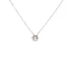Colar Trevo de Quatro Folhas de Cristal de Gelo para Mulheres, Design de Nicho Ins, Toque de Gelo Triturado de Luxo Leve, Corrente de Clavícula, Presente de Aniversário para Namorada