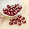 Acrílico Color Degradado Arcoíris Cuentas de Agujero Grande DIY Pulsera Collar Cuentas Sueltas Accesorios Panjia Accesorios de Cuentas de Agujero Grande