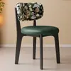 Cadeira de Jantar de Madeira Maciça Nórdica, Cadeira de Mesa de Jantar para Casa, Cadeira Minimalista de Luxo Leve Vintage para Sala de Estar, Sala de Jantar, Hotel, Cadeira de Lazer, Banco de Maquiagem