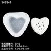 Molde de Silicona para Fondant Corazón Redondo Flor Cabeza de Oso Bola de Arroz DIY Decoración de Alga Marina Pellizco Pegamento Molde de Yeso