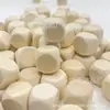 Bloques de Madera de Loto He Mu 8-20 mm para Bricolaje, Dados Blancos No Porosos para Juegos, Cuentas Sueltas de Madera Natural, Partículas de Madera con Esquinas Redondeadas, Formas Geométricas