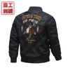 Primavera e Outono Nova Força Aérea ma1 jaqueta piloto masculino pesado bordado beisebol uniforme plus size casaco workwear jaqueta moda