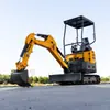 Exportado al Sudeste Asiático: Miniexcavadora tipo oruga, excavadora para dragado de ríos y estanques, miniexcavadora para excavación de jardines