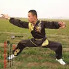 Roupa de Treino Bordada para Tai Chi Masculino Conjunto de Traje para Competição e Performance em Artes Marciais Exame Físico Treinamento Performance Maitebao