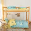 Conjunto de seis piezas al por mayor de fábrica para dormitorio de estudiantes universitarios, funda de edredón, colchón, conjunto de tres piezas de edredón de cuatro piezas