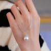 Shi Jia Zhengyuan Colar de Pérolas Simples Elegante Diana Feminino 925 Prata Esterlina Clavícula Corrente Corrente de Lã da Moda