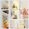 Decoraciones Modernas para Gabinetes de Vino, Muebles de Sala de Estar de Lujo Ligero, Decoración del Hogar de Gama Alta, Artesanía para Gabinetes de TV