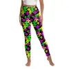 Carnaval 2026 Roupas Femininas Calças Leggings Femininas Xadrez Pena Estampado Digital Calças Esportivas Calças de Yoga Meias