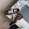 En Stock Zapatos de Entrenamiento Retro Alemanes para Mujer que Aumentan la Altura 7cm~ Nuevas Zapatillas Casuales 2026 con Cordones Estilo Interno que Aumenta la Altura