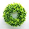 Corona de Planta Artificial Decoración de Puerta Pastoral Estilo Americano Colgante de Pared Decorativo Corona de Vara de Oro Decoración de Puerta Decoración de Pared Decoración de Ventana Adorno Colgante