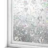 Película Electrostática para Vidrio sin Adhesivo, Pegatinas de Ventana Láser de Colores, Película para Vidrio Esmerilado, Parasol, Aislamiento Térmico, Pegatinas para Ventana de Protección Solar