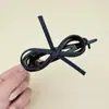 Pinza de Pelo de Mezclilla Azul con Lazo Retorcido para Niñas, Pinza de Pelo de Gama Alta para la Parte Posterior de la Cabeza, Pinza de Pelo y Accesorios para el Cabello Estilo Coreano
