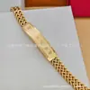 Pulsera de Acero Inoxidable con Escrituras y Símbolo de Swastika, Pulsera con el Mantra de Seis Caracteres del Sutra del Corazón para Hombres, Brazalete de 18K al por Mayor