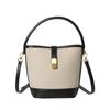 Bolsas Femininas Transfronteiriças 2026 Nova Moda Tendência Bolsa de Mão Bolsa Saco Design de Nicho Bloqueio de Cor Bolsa de Ombro Único Transversal