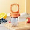 Bolsa de Malla para Morder Frutas y Verduras para Bebé, Molienda, Bolsa para Morder, Chupón, Silicona de Grado Alimenticio, Mordida Suave