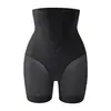 Faja de Gel Transparente Control de Abdomen Moldeador de Cadera Postparto Entrenador de Cintura Pantalones Levanta Glúteos Anti-Exposición Color Durazno para Mujer
