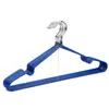 Percha Universal Antideslizante para Secar Ropa de Casa Acero Inoxidable Sin Marcas Percha de Plástico Recubierto Antideslizante Tendedero Percha Venta al por Mayor