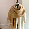 Estilo Relaxado Transfronteiriço Moda Coreana Marrom Presbiópico Britânico Lenço Feminino de Inverno Xadrez Cachecol Quente Pronto para Venda