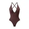 Body Zeriluna de Cuello en V Profundo con Sensación de Piel Nude, Suave, Transpirable, Amigable con la Piel, Cómodo, Sencillo, Para el Uso Diario, Multicolor, Atuendo Personalizado