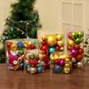 Bolas navideñas coloridas multi-cubo Accesorios para árbol de Navidad Centro comercial Escuela Bar Decoración colgante Escena del hogar Disfrazar