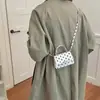 Bolso Pequeño Cuadrado Casual de Moda 2026 Otoño Nuevo Elegante Moderno Bolso de Hombro Único Cruzado Mini de Lunares para Mujer