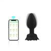 Fabricantes de productos para adultos al por mayor demon Ji control remoto inalámbrico por APP traje de tapón anal de silicona rosa para la parte trasera dispositivo de masturbación