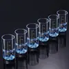 0,1kg Taça de Vinho Branco Vista da Montanha Azul Conjunto para Casa Decantador de Luxo Leve com Escala Vidro Espesso para Negócios Taça de Vinho