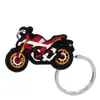 Chaveiro Mais Vendido Transfronteiriço Desenho Animado Carro Borracha Macia PVC Fivela de Argola Chaveiro Porta-Chave de Carro Pingente Ornamento Em Estoque