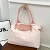 Bolsa de Viaje Transfronteriza Nueva de Gran Capacidad Moda Bordado Moño Bolsita de Mano Ligera Yoga Fitness Bolso Cruzado
