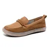 Novidade Outono 2026 Sapatos Loafer de Tamanho Grande para Enfermagem para Mulheres, Estilo Britânico Versátil Solado Macio Sapatos Baixos Casuais Brancos