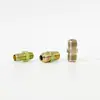 Conector de Mangueira de Freio para Tubo de Ar de Fio, Conector de Ferro de Fio Redutor, Rosca Externa, Tubo Grande, Conector Direto para Tubo de Nylon