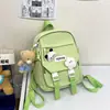Mochila para Mulheres 2025 Novo Estilo Coreano Moda Tendência para Ir ao Trabalho Estudante Universitário Leve Versátil Menina Viagem Mochila Pequena