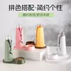 Botella de Agua para Hámster con Bola Dispensadora Fuente Bebedero Máquina Dispensadora de Agua Oso Dorado Comedero Máquina Todo en Uno Juego de Soporte para Botella de Agua de Resorte Pequeña