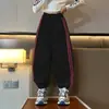 Pantalones para niñas, nuevo estilo 2026, pantalones deportivos de primavera y otoño, pantalones largos casuales para niños mayores, transfronterizos