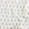 Algodão 40 peças tecido impresso atacado estilo coreano pequeno floral feito à mão floral pano mosquito-prova calças roupas infantis casa feminina popeline